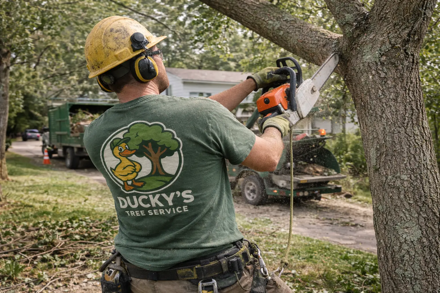 Tree trimming service